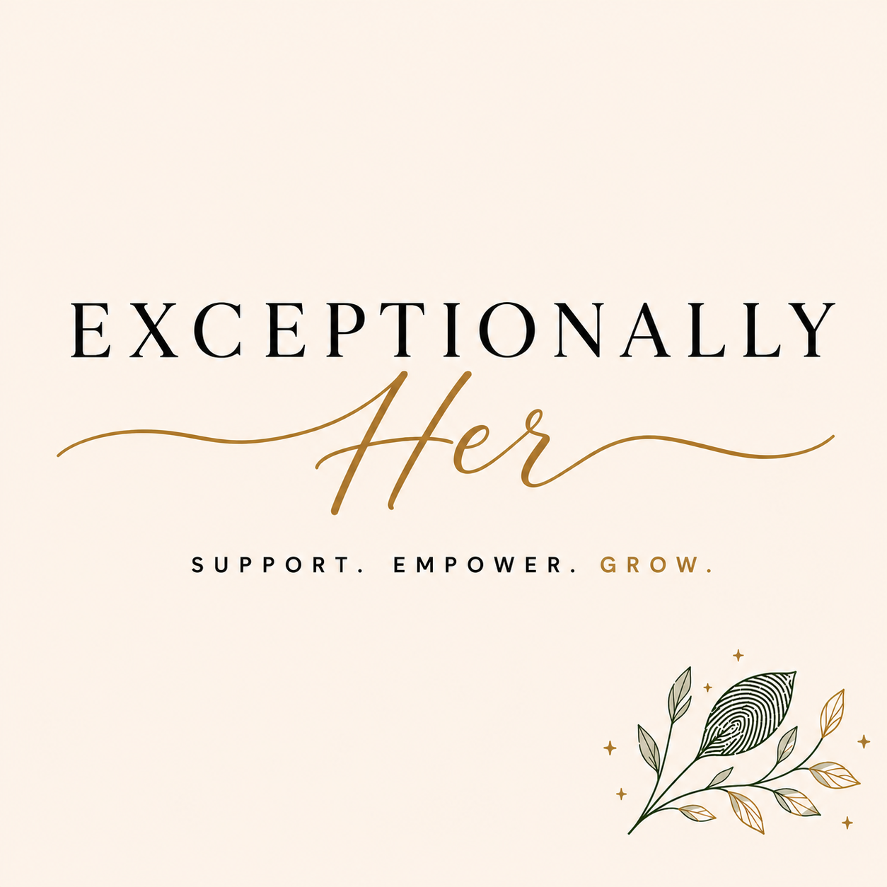 Exceptionally Her logo